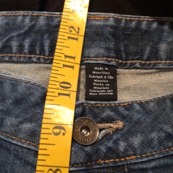 Calvin Klein Jeans  size 12 blue jeans classic lean bootcut straight lboot leg - Picture 11 of 15